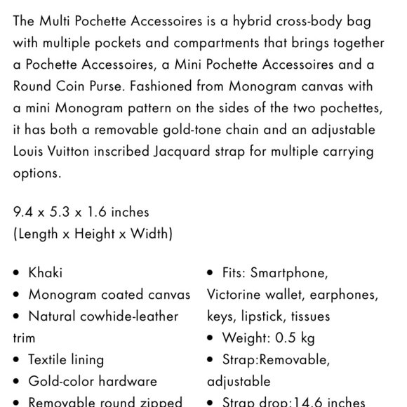 Louis Vuitton Multi Pochette Accessoires - Picture 9 of 16